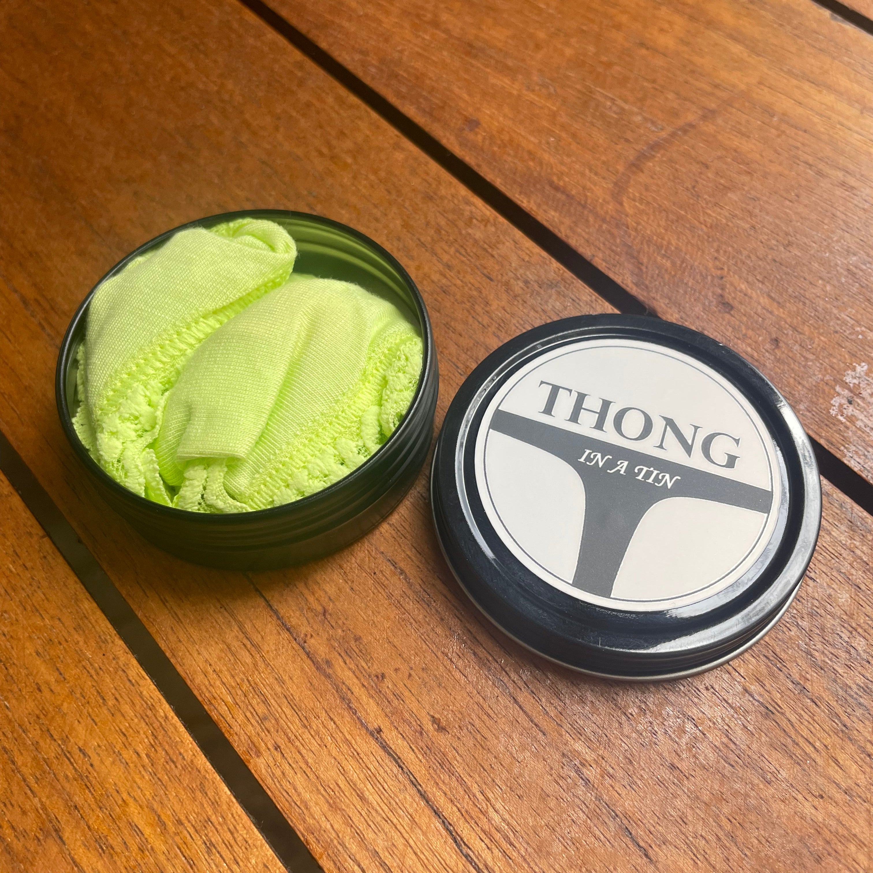 Thong in a Tin